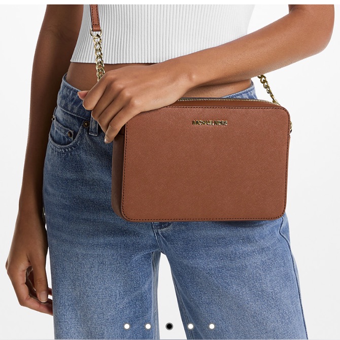 Michael Kors Large Saffiano Crossbody Bag